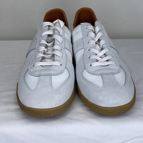 Beckett Simonon Men’s Morgen Trainer Sneakers – White Leather – Size 7 - Picture 1 of 11